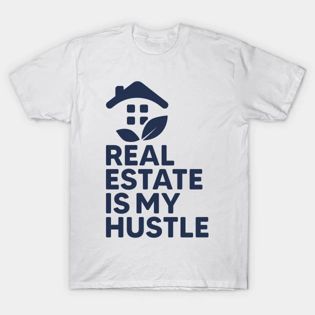 estate agent saleswoman t-shirt Tshirt Design apparel business real estate realestate realtor T-Shirt Design