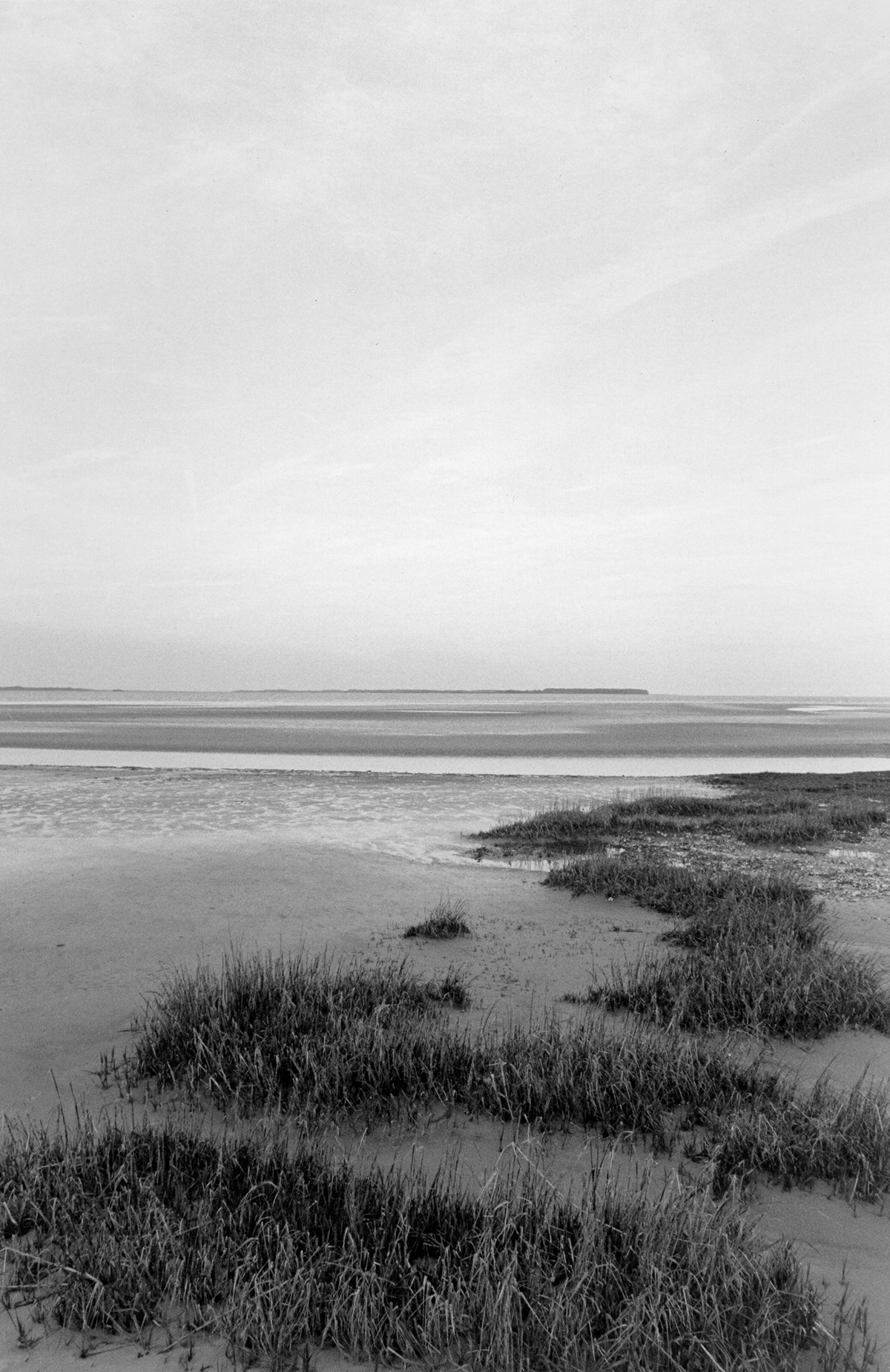 black and white 35mm film photography Landscape seascape
