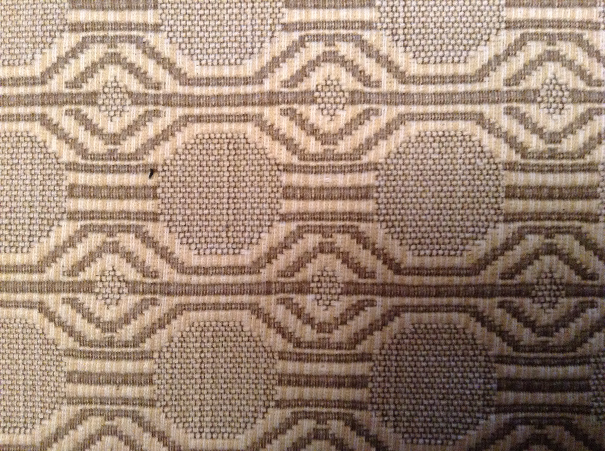 contemporary fret work lattice upholstery fabric Wovens modern