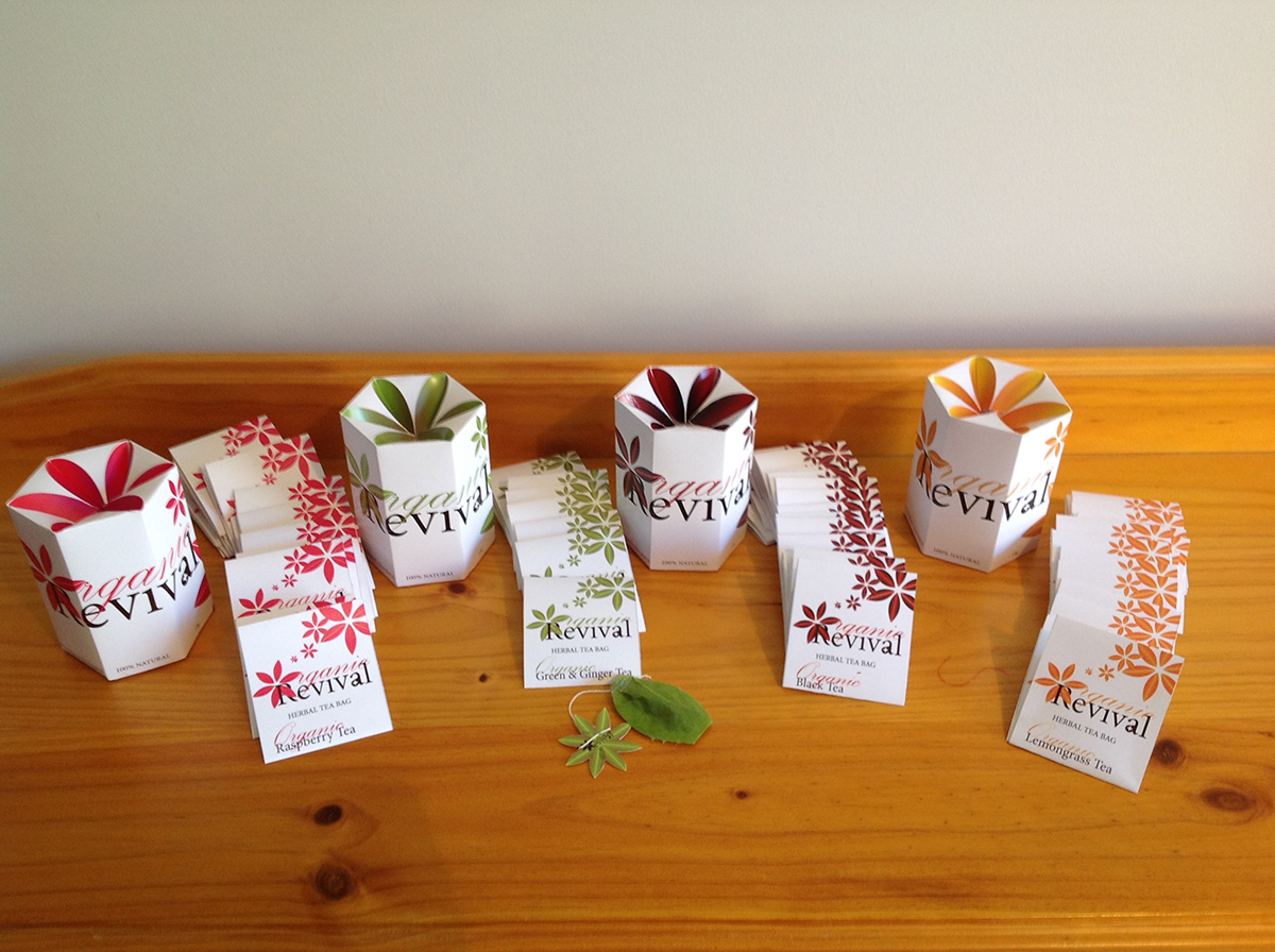 tea Tea Packaging organic organic revival