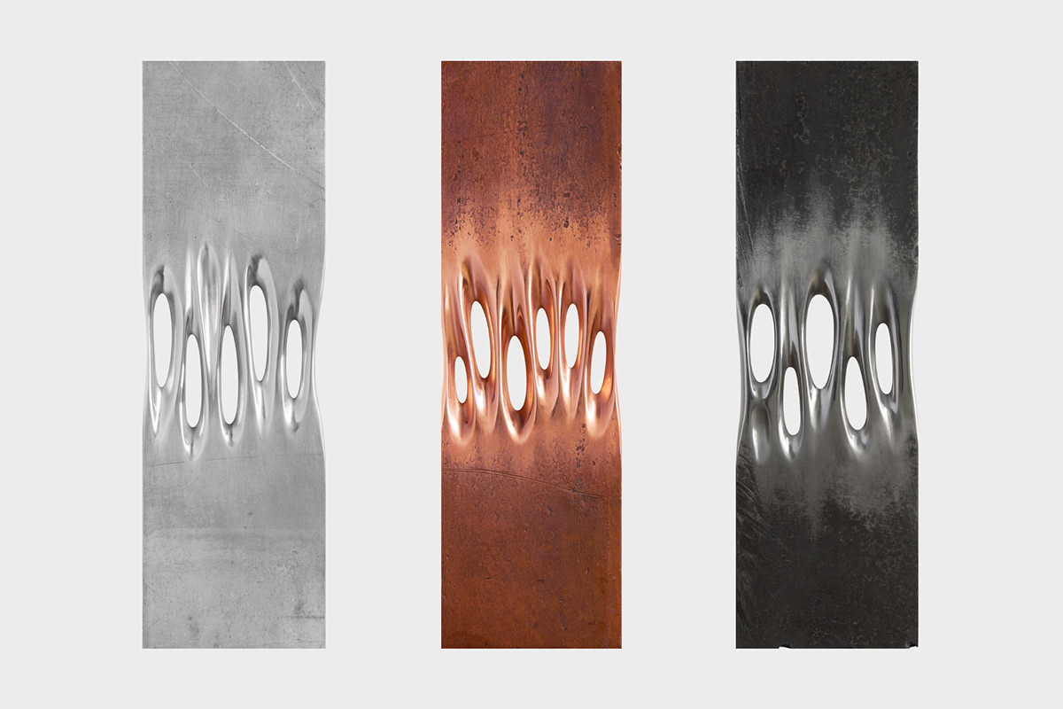 industrial design  product design  metal sculpture copper aluminium iron Interior branding  graphicdesign