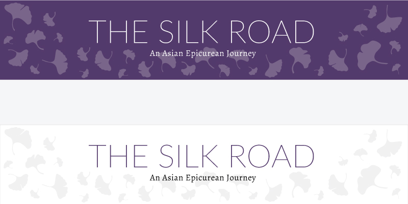 Event silk road asian invite posters Gala print