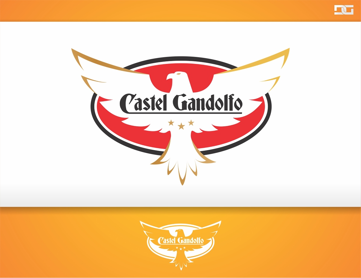 castel gandolfo beer logo design artesanal