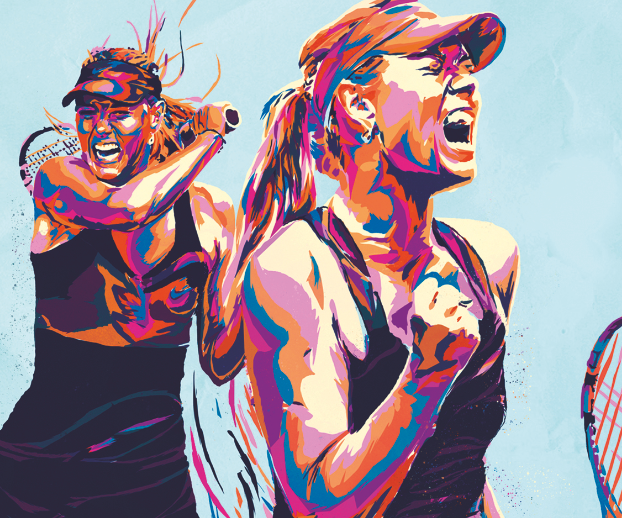 Nike  Nadal Event tennis rolland garros illustrationpainting lifestreaming paintball art
