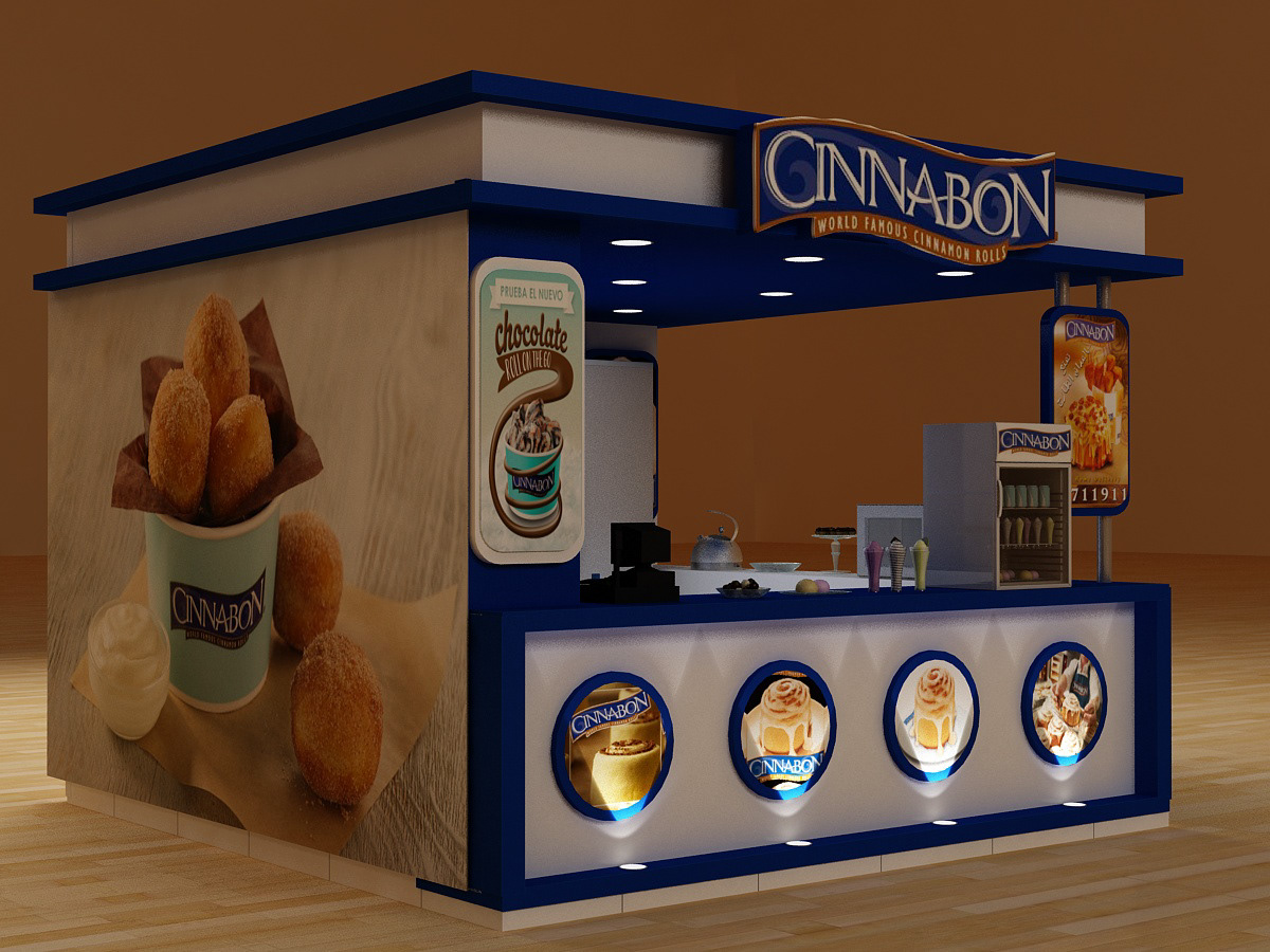 Cinnabon Booth 3x3