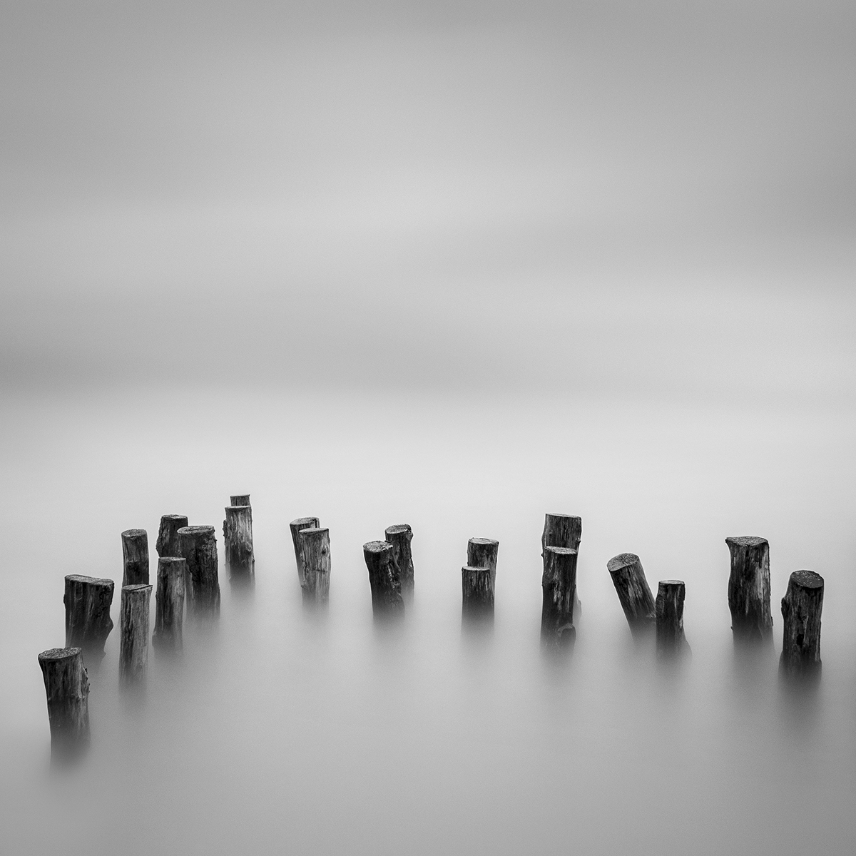 black and white long exposure seascapes Minimalism fine art