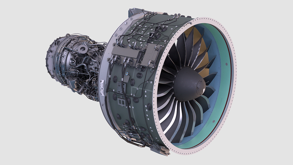 Pratt & Whitney GTF Microsite on Behance