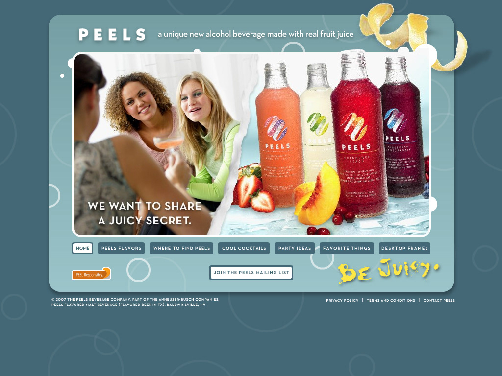 Peels Beverage Co Anheuser-Busch interactive marketing