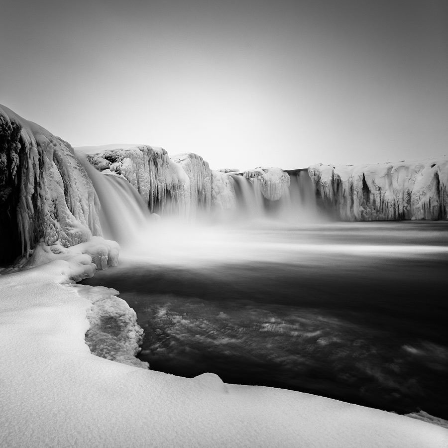 waterfall Landscape iceland monochrome digital photographs black White rivers Nature Canon godafoss Seljalandsfoss Skogafoss
