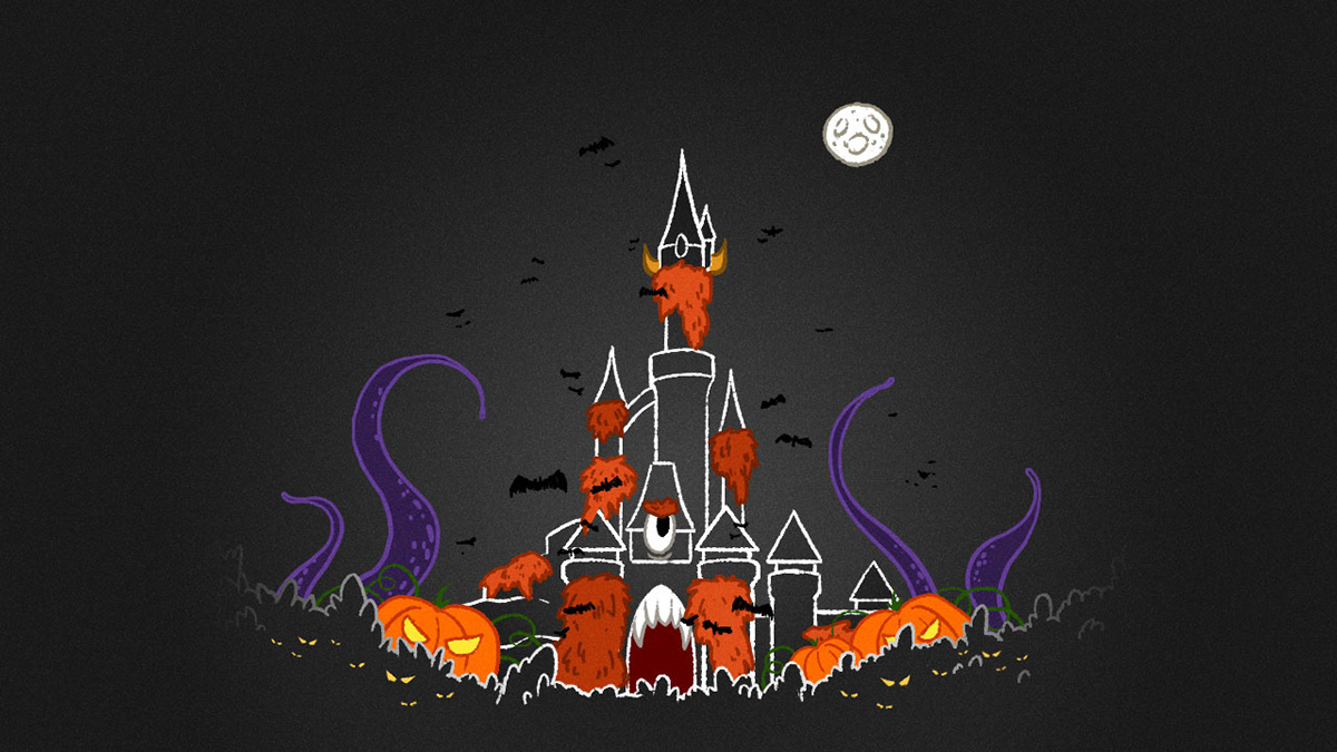 Animated Disneyland Castle on Behance