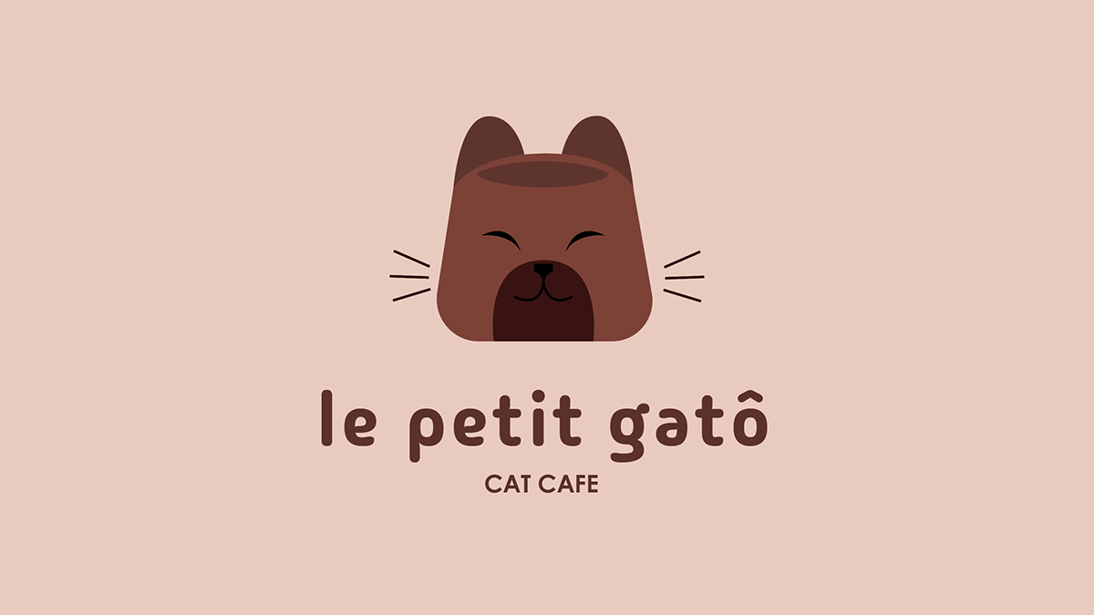 branding  cafe Coffee identidade visual Logotype Cat cafeteria Gato visual identity Brand Design