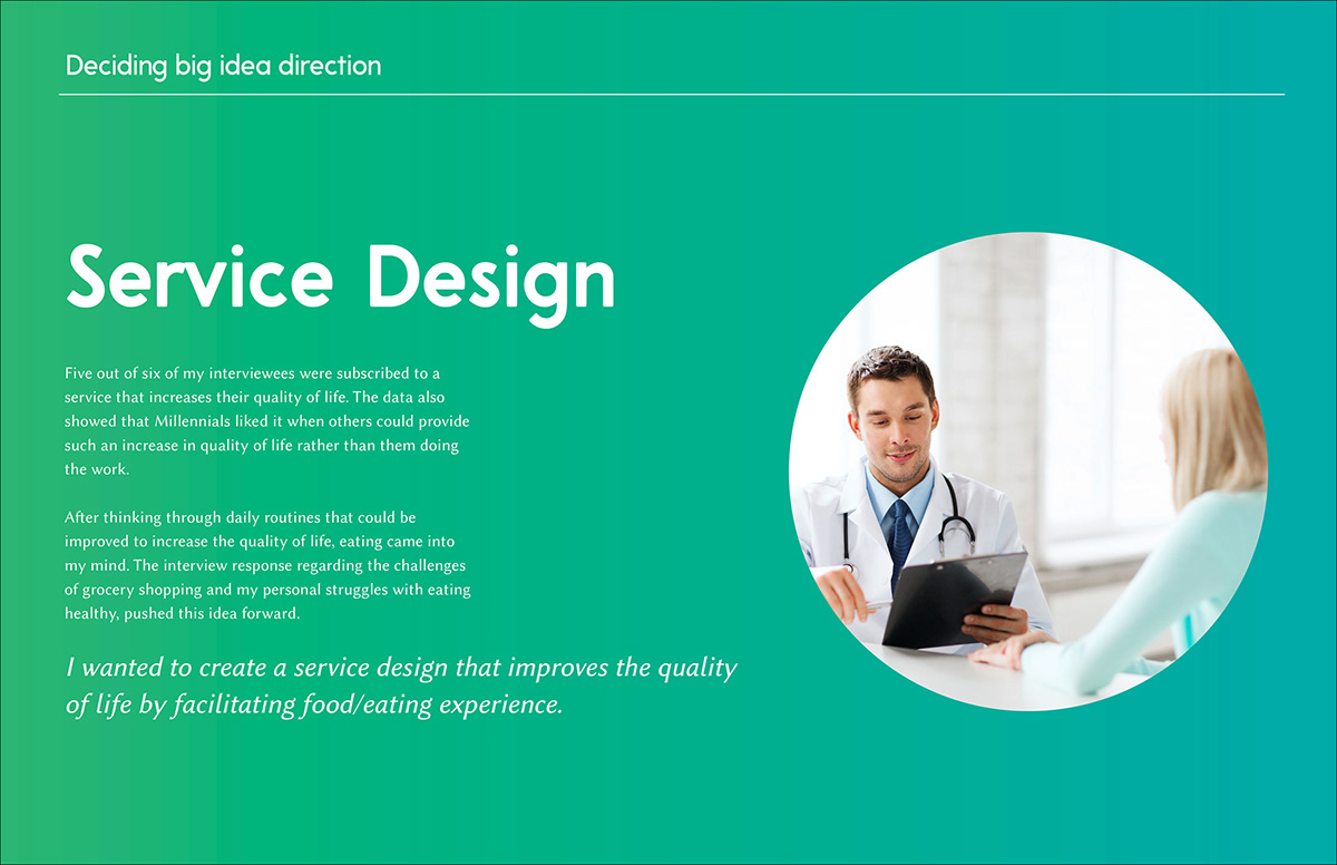 Service design experience design ux