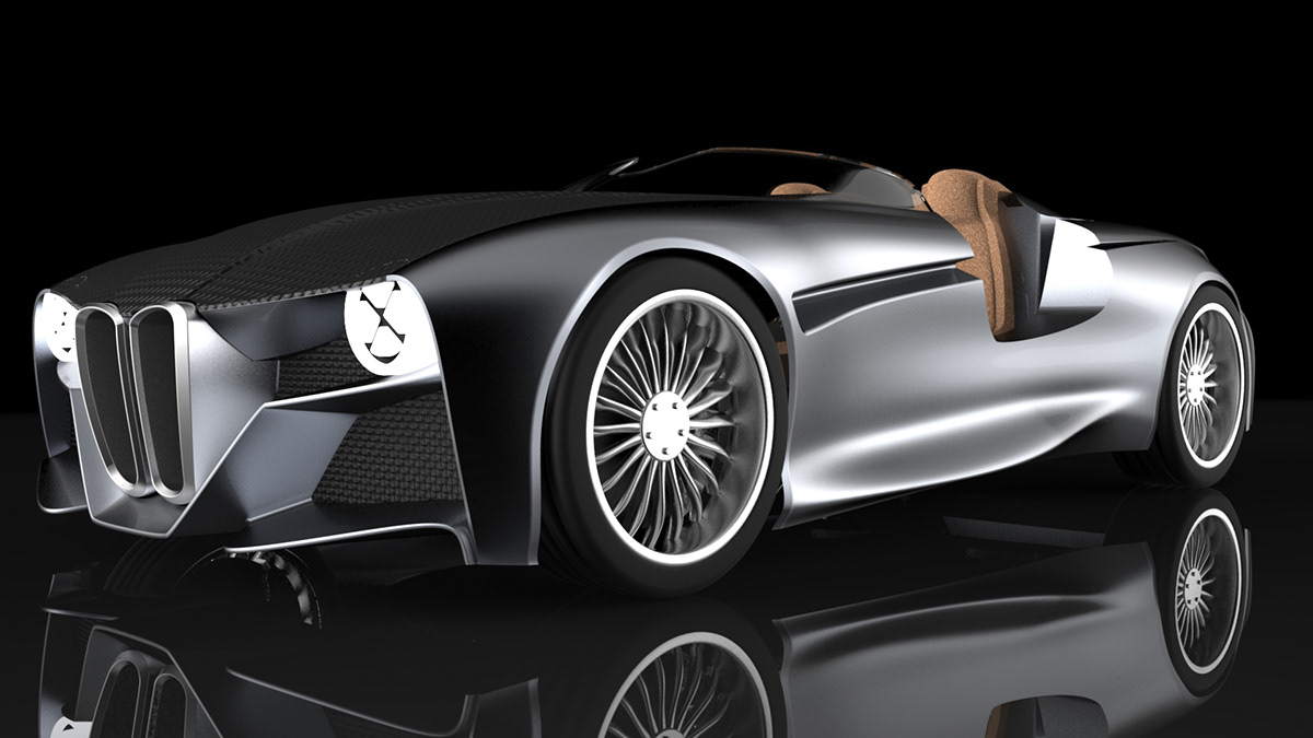 BMW mercedes Cars Renders 3D model keyshot