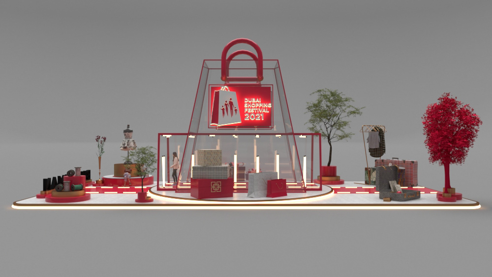 3D activation campaign Render SketchUP vray