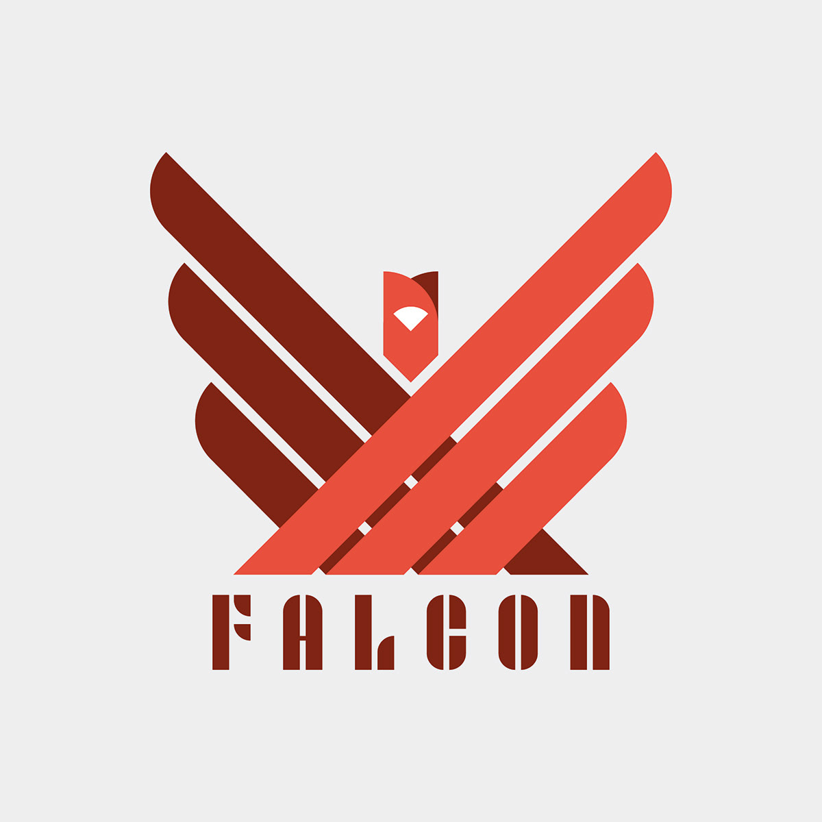 logo Logo Design bauhaus Joschmi falcon Vanguard branding 
