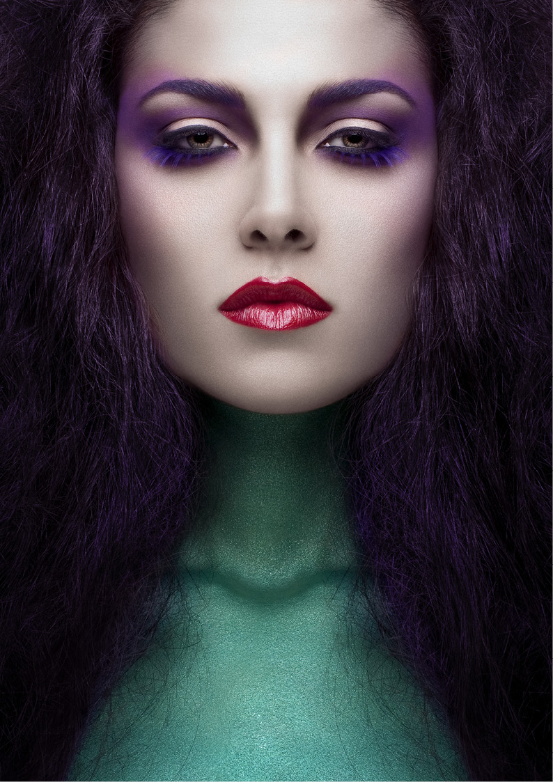 make-up models beauty retouch hackthegrey Wolf Steiner