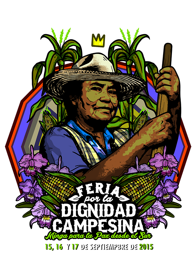 campesina campesino campo colombia dignidad feria Feria por la Dignidad Campesina proceso de Paz unidad de Victimas