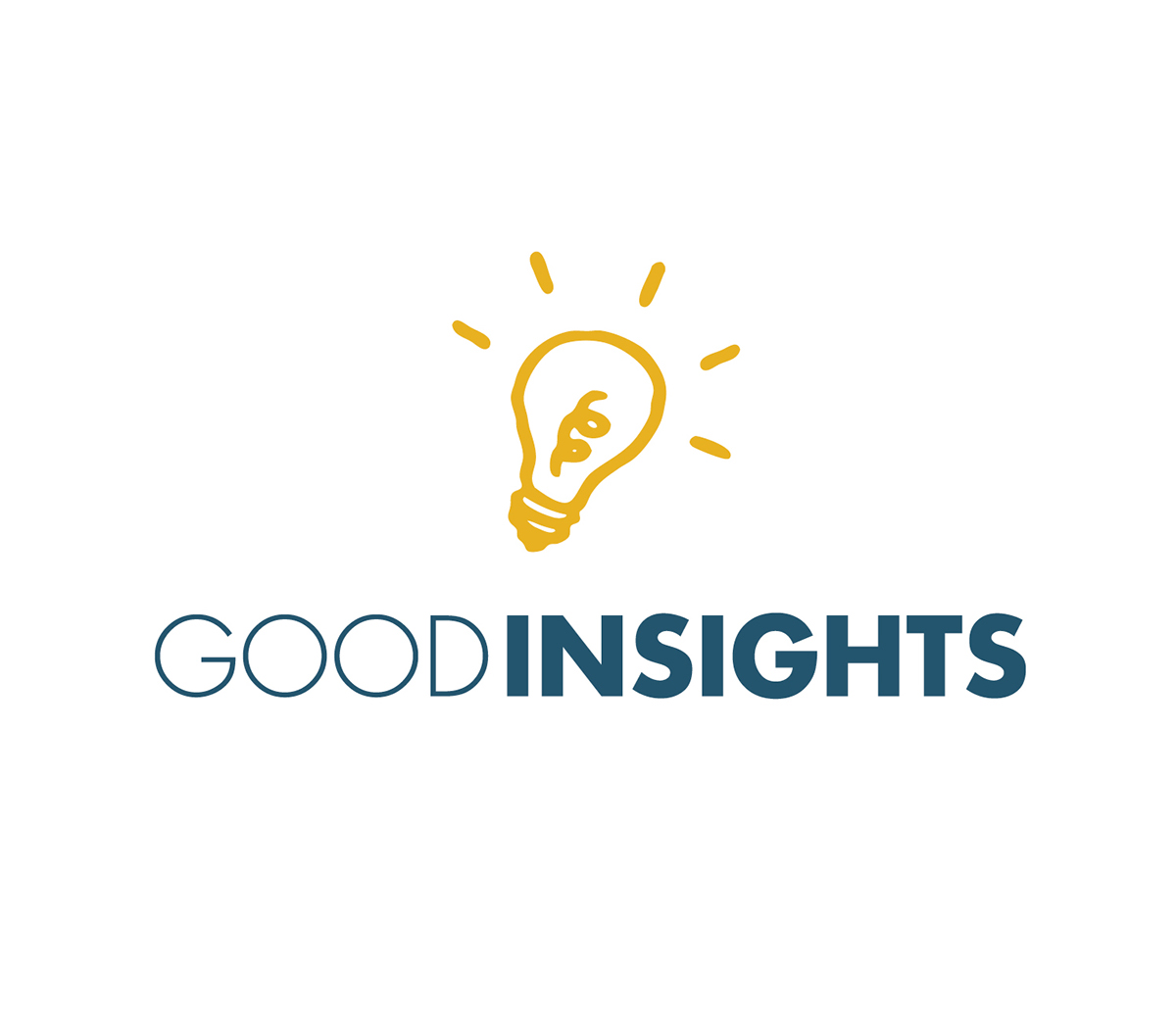 Good Insights logo Logo Design letter letterhead system