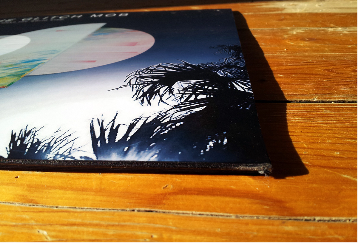 Glitch vinyl album art
