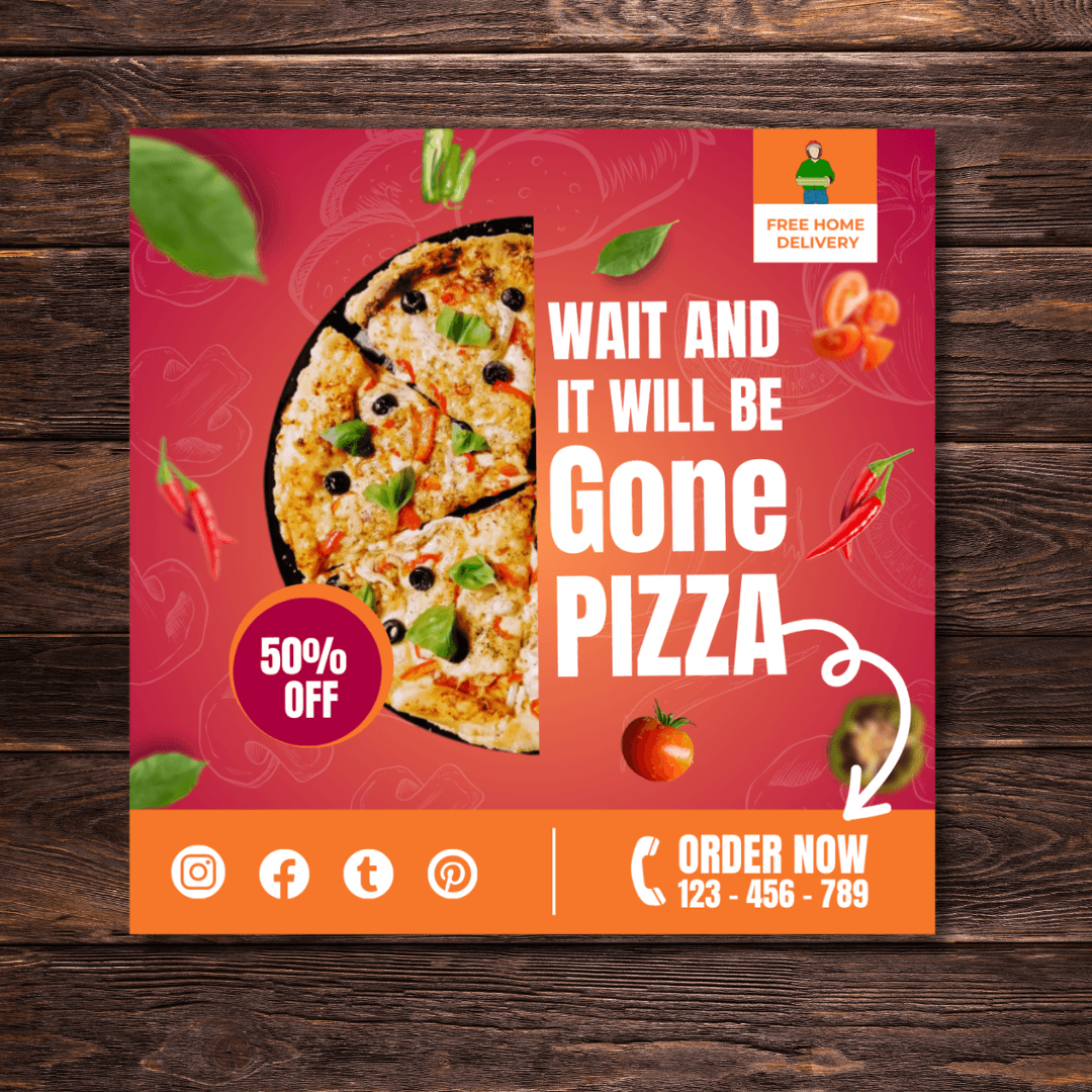 Poster Design ad design Ad designs Pizza Ad Advertising  Graphic Designer Social media post marketing   pizza advertising flyer