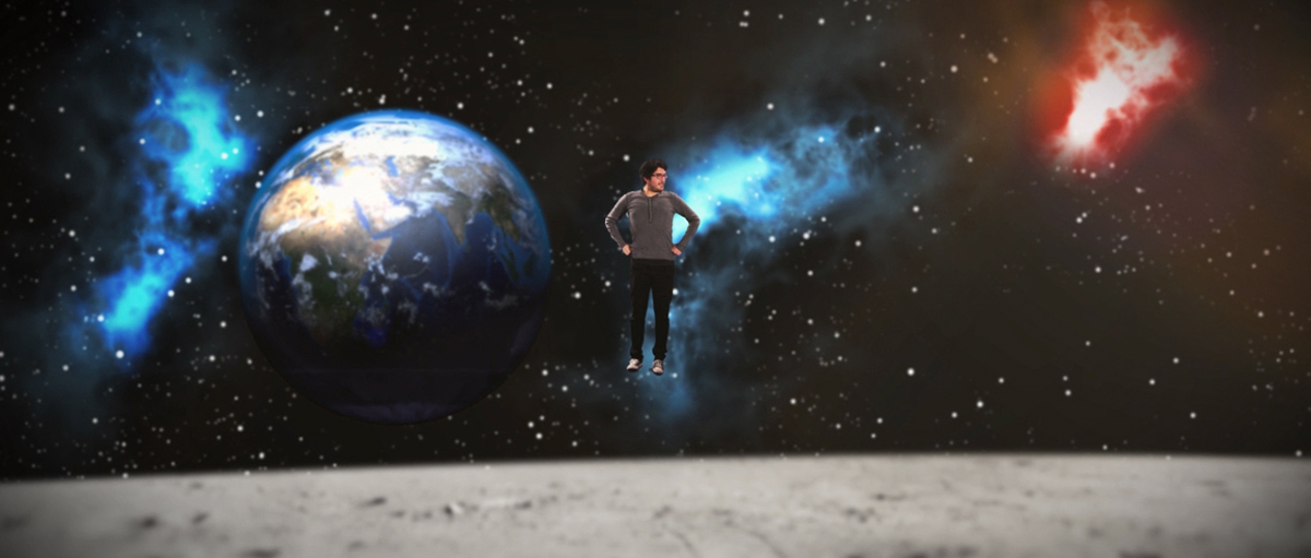 Flying superpowers youtbe Fernando pata after effects Space  particles