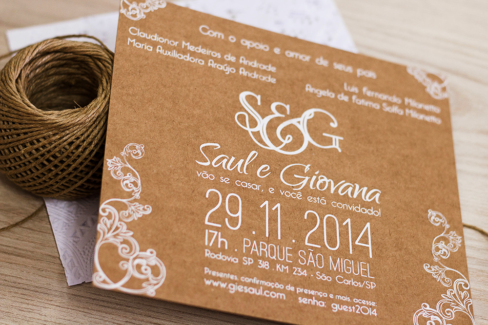 casamento wedding Invitation convite