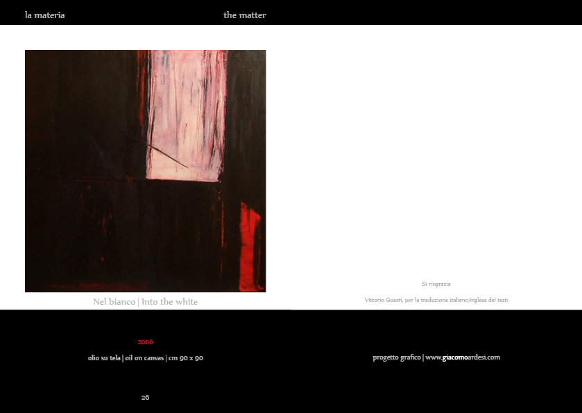 Adobe Portfolio operas catalogue  silvana castellucchio abstract painting