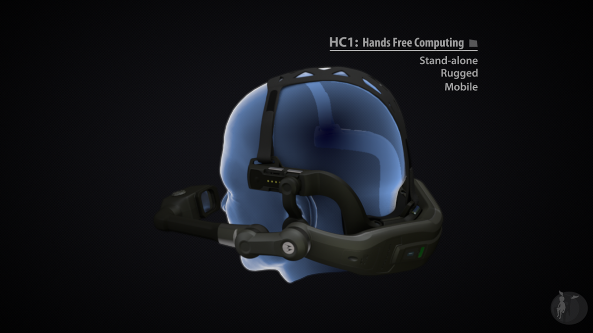 HC1 Ergonomics headset Wearable rugged computing motorola