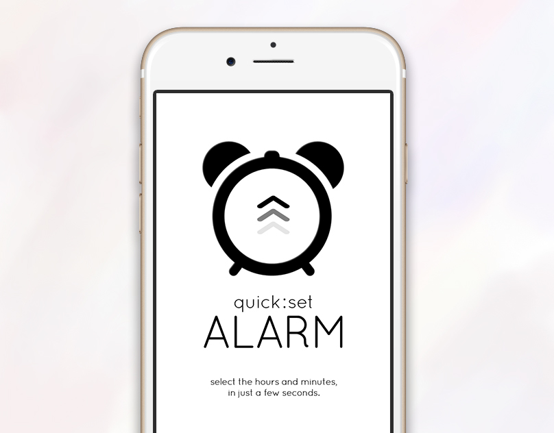 Mobile app design alarm
