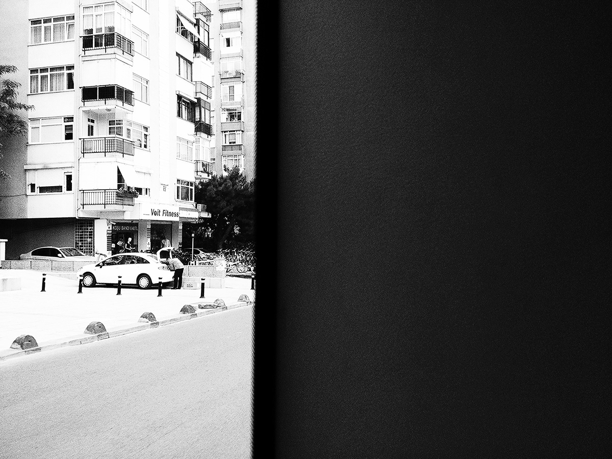 black and white black White b&w Street car outside bus pattern Day traffic Motor istanbul MORNING