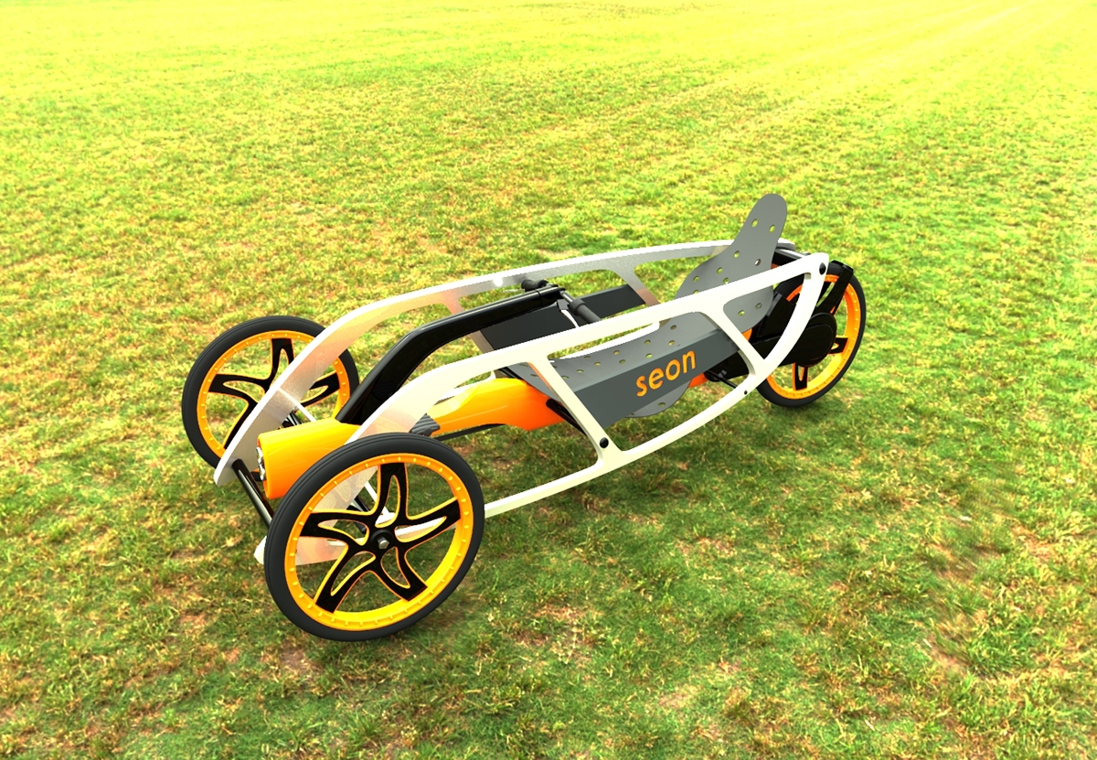 trike  bike 3d modeling 3D model bike design trike design Bike