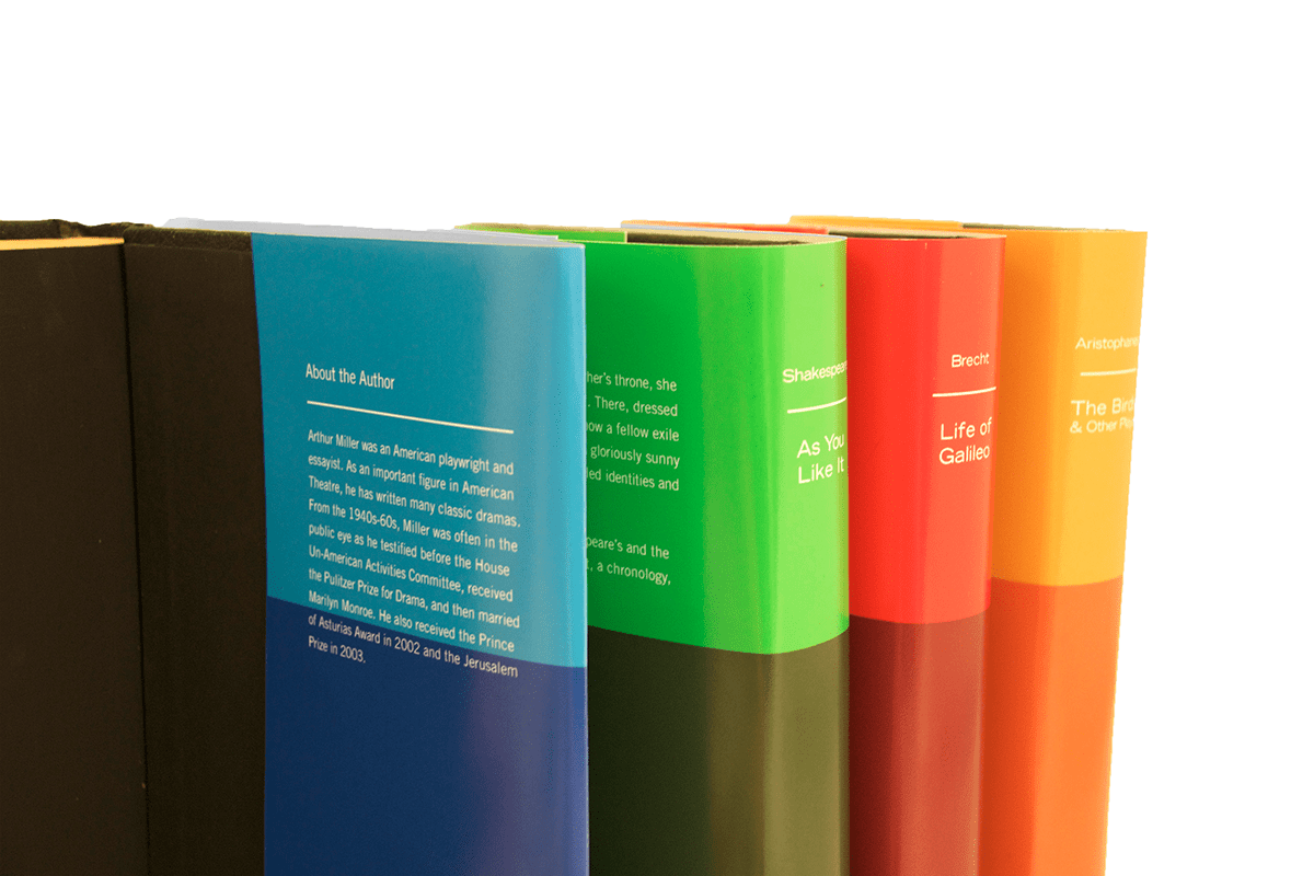 books covers Plays colors