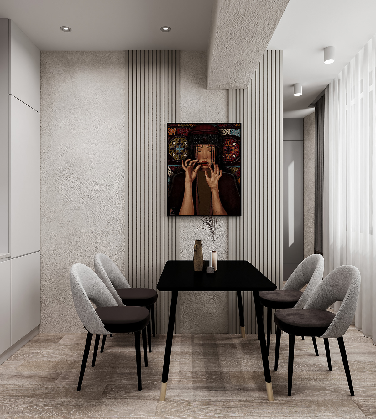 3ds max bathroom corona interior design  living modern Render visualization
