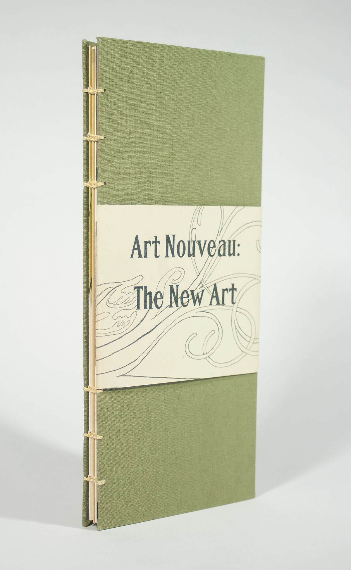 book making art nouveau