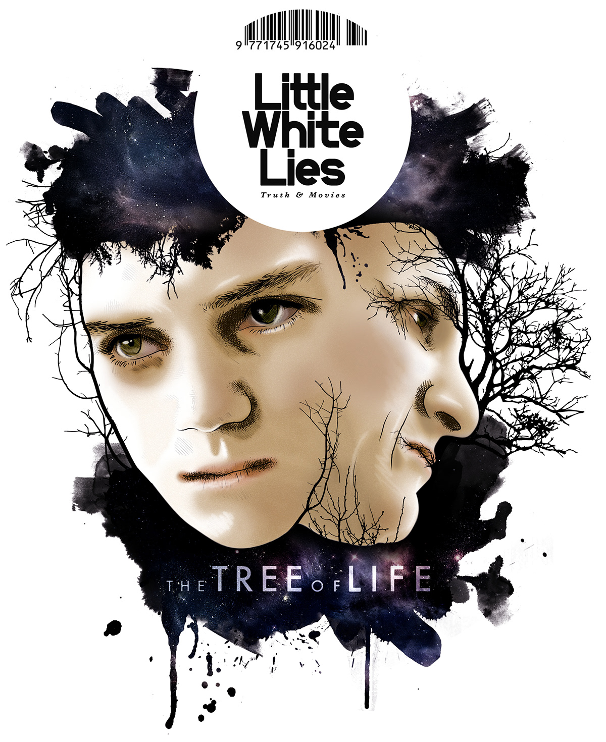 Little White Lies cover tree of life super8 Sean Penn Joel Courtney Hunter McCracken D&AD