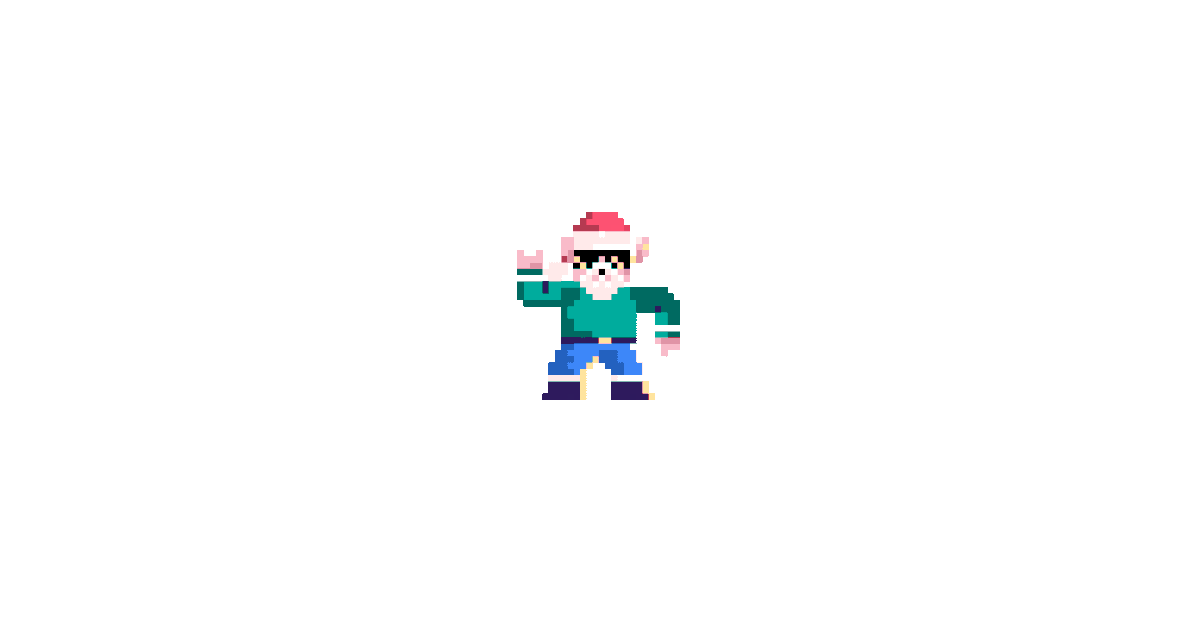 80s 8bit animation  Character design  characters Christmas pixel pixelart Retro santa