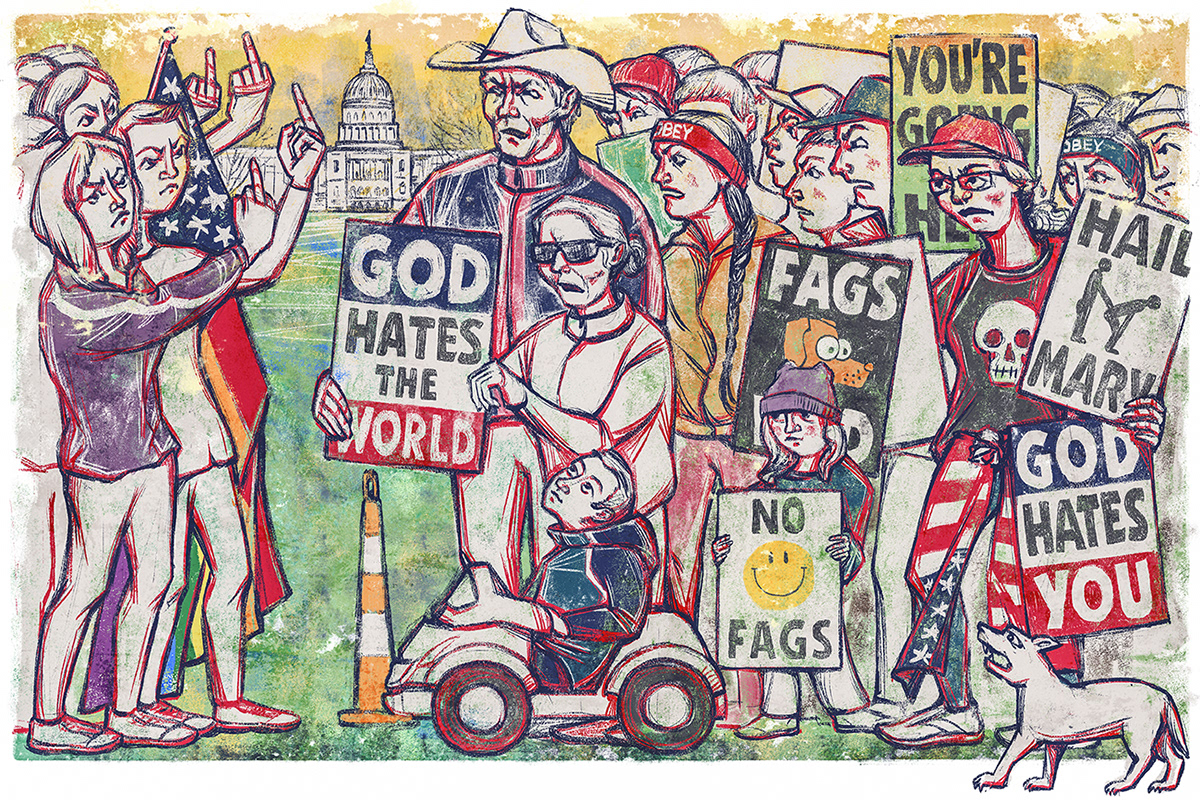 people Clefairy Westboro Baptist Church colorful graphics WBC Most Hated Family america оля горше