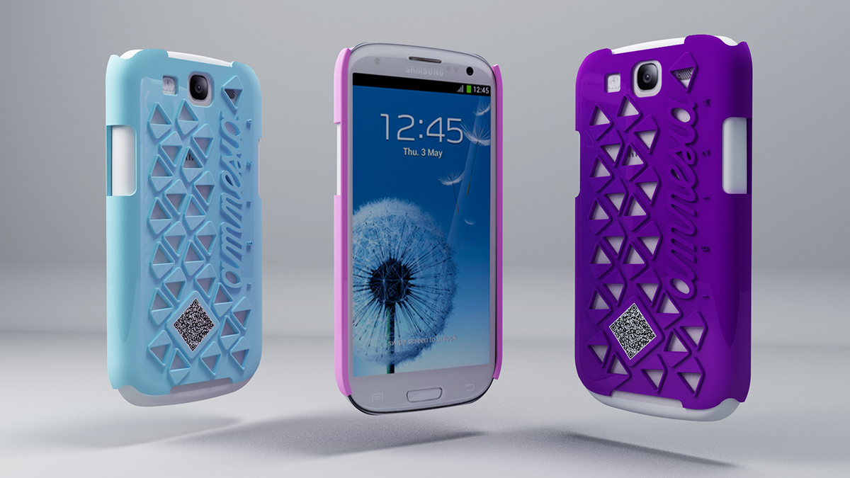 Samsung case prototype 3d impresion