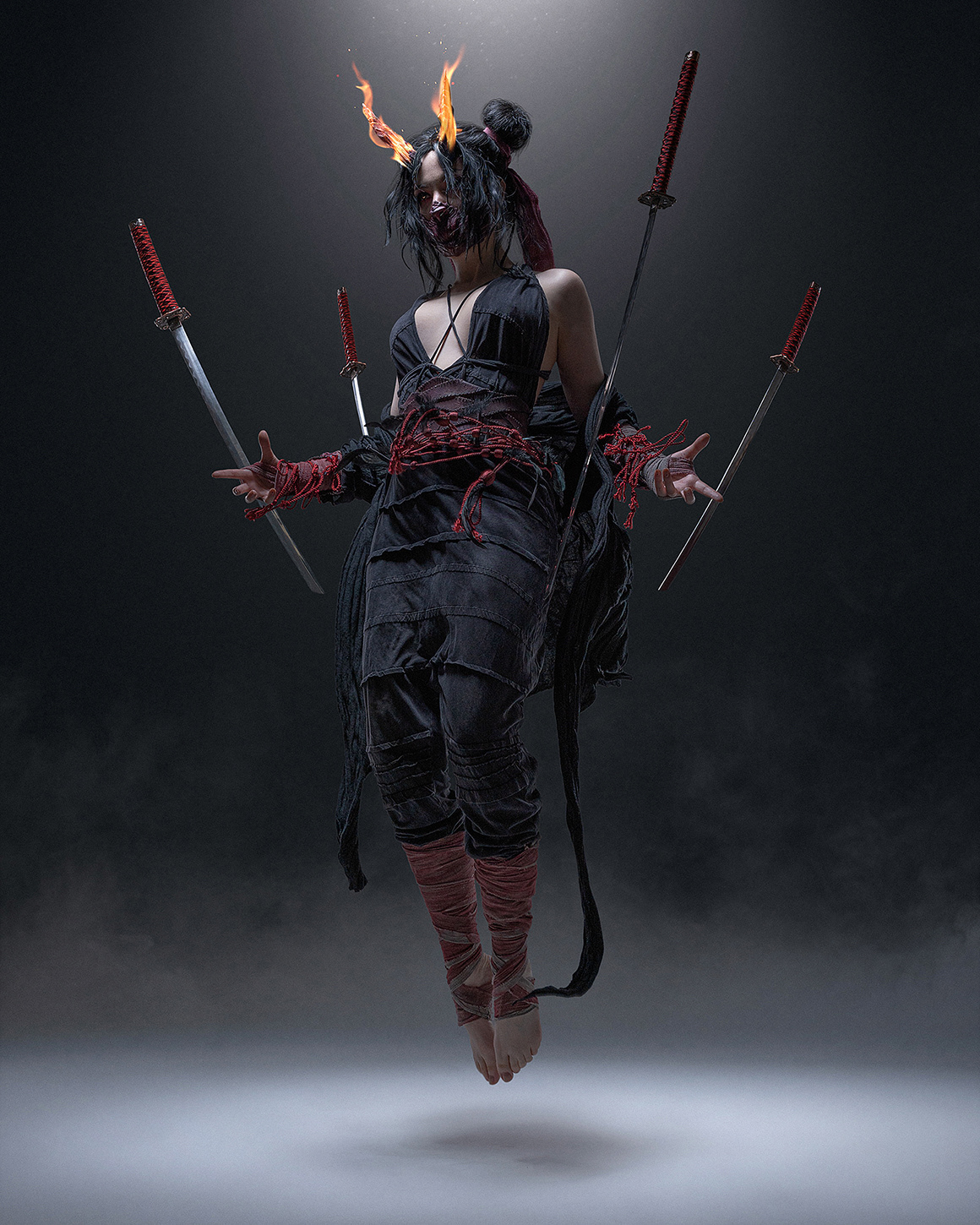 Cosplay demon japan katana oni Photography  samurai tokyo