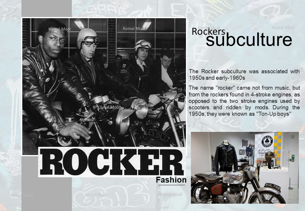 rockers Cyberpunk grunge skinheads beatnik rave Fashion  fashion subcultures street fashoin