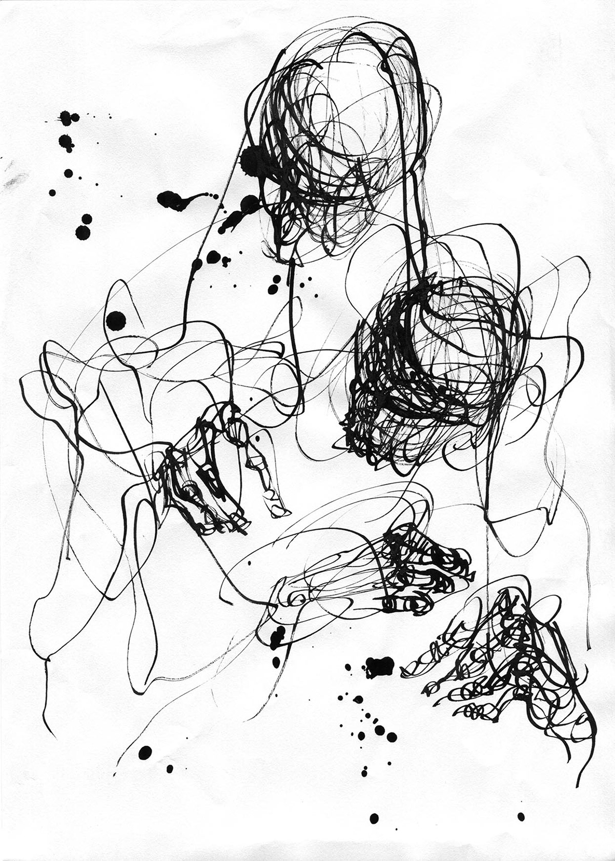 artist artwork dip pen Drawing  figuredrawing Illustrator ink ink drawing life drawing sketch