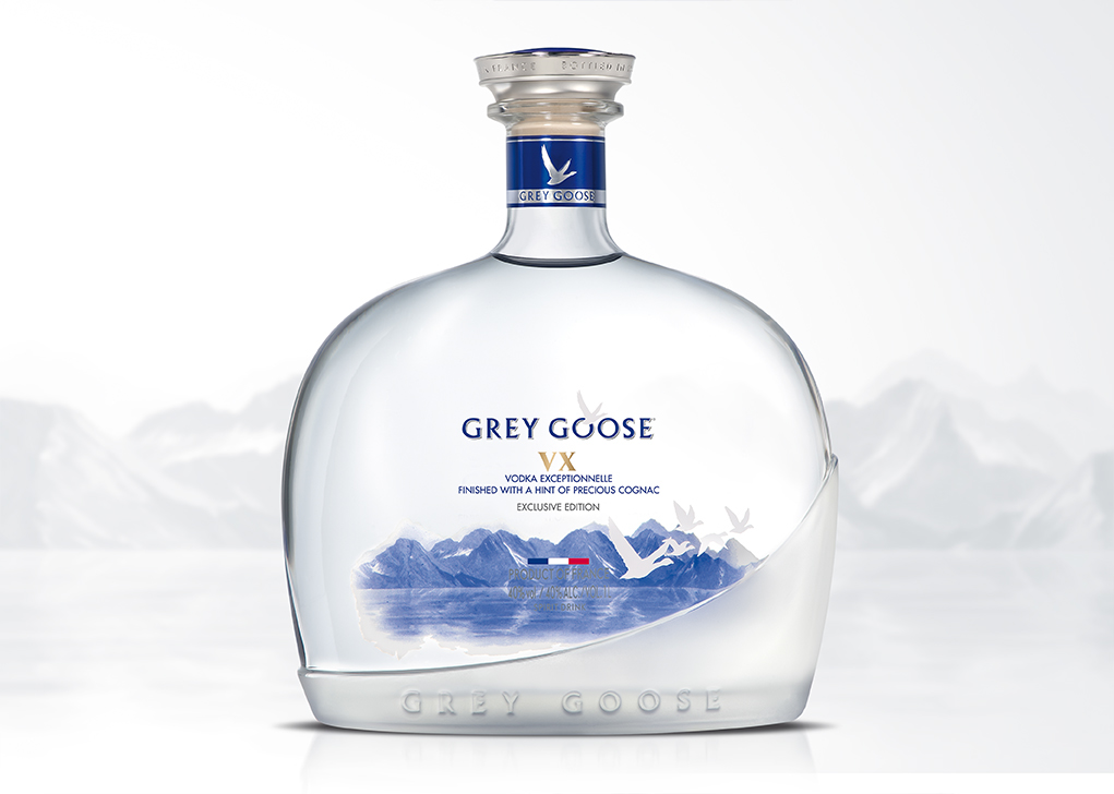 bacardi grey goose VX Linea linea packaging Cognac Vodka françois thibault