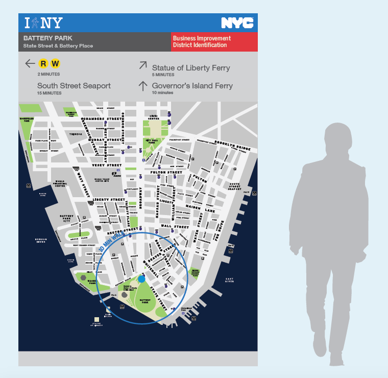 wayfinding Urban nyc Mapping
