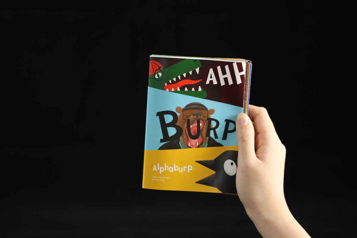Alphaburp book design ILLUSTRATION  graphic design  ABC typography   adobeawards