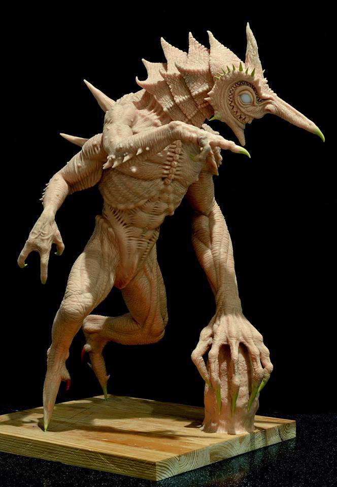 daemon demon monster creature sculpture Creature Design Character Character design  fantasy maquette