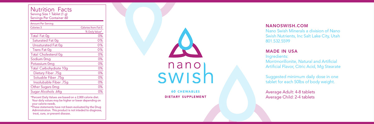 logo Nano Swish package design  nano graphic design drink Drink Technology Logo Design drink logo
