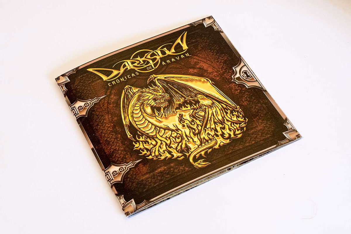 Album cd artwork cover dragon metal band power metal heavy metal art aravan darksun