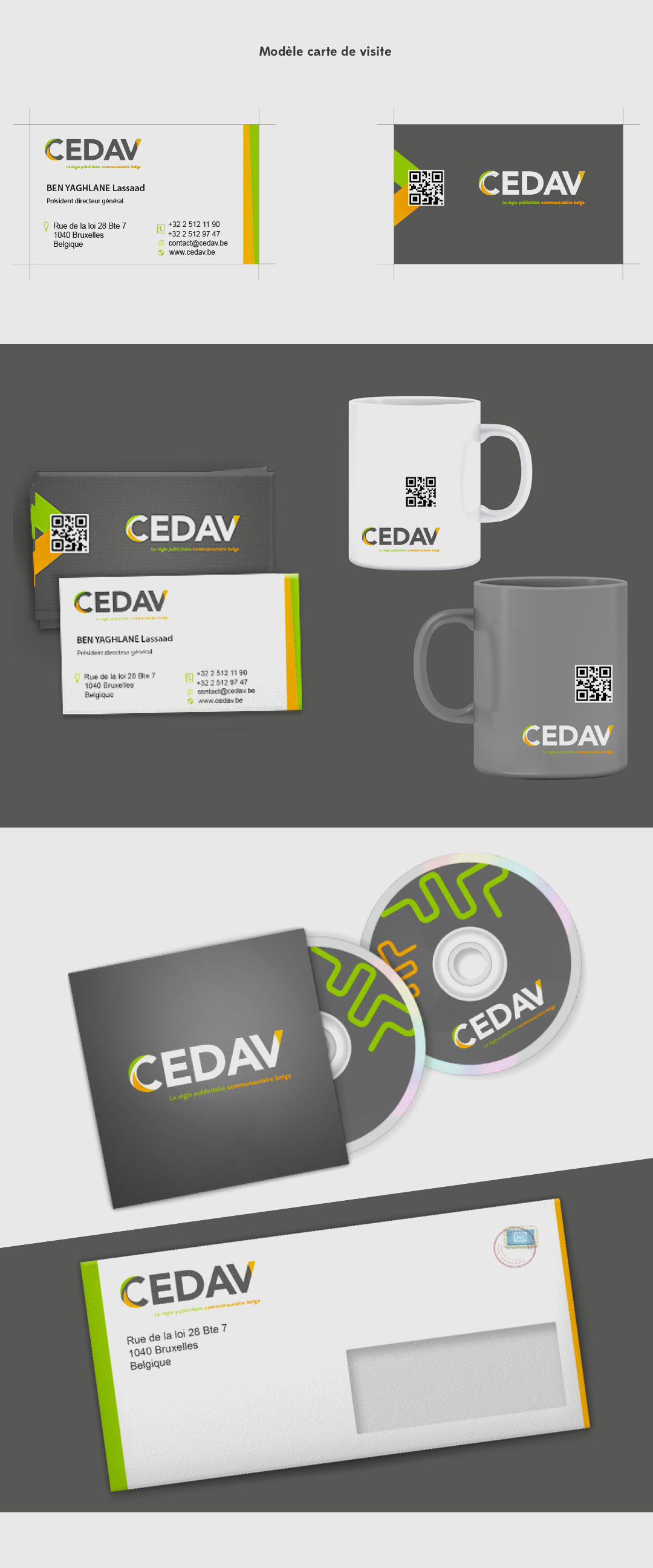 CEDAV Centrale d'Expression et de Développement AudioVisuel centrale Expression developpement audiovisuel logo identité visuelle visual identity identity visual identité visuelle belgium