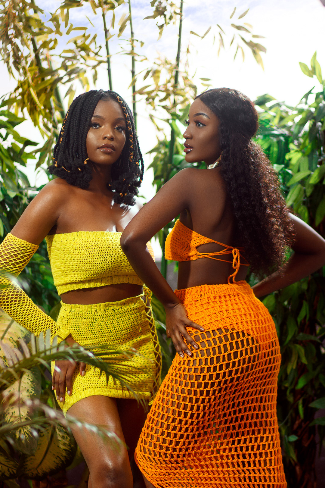 Photography  Fashion  Lookbook set design  summer editorial beauty african crochet fashion editorial