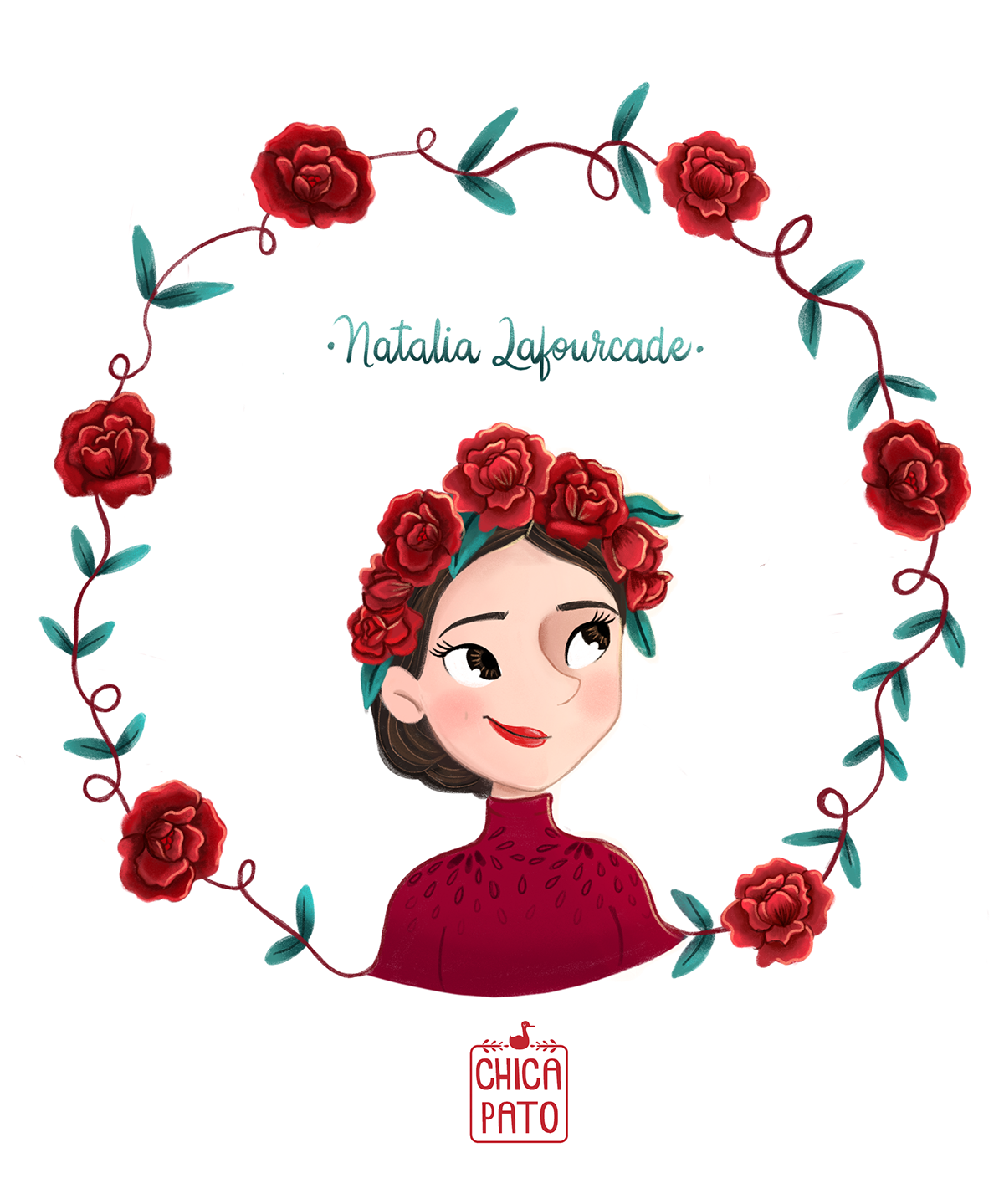 Roses girl natalialafourcade